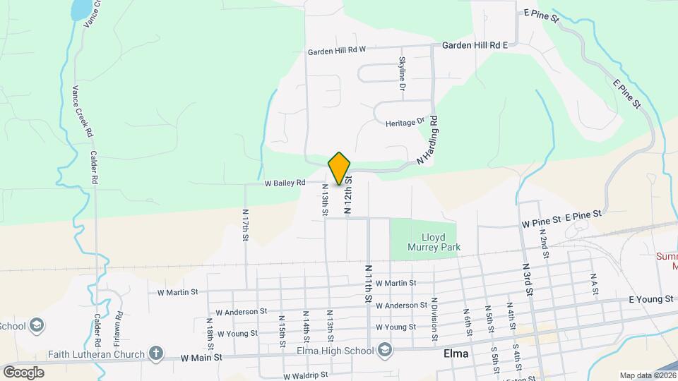 631 N 13th St Map and Location Details