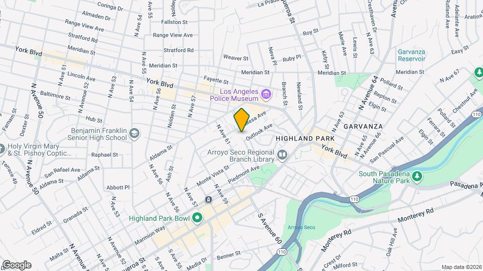 349 Stowe Terrace Map and Location Details