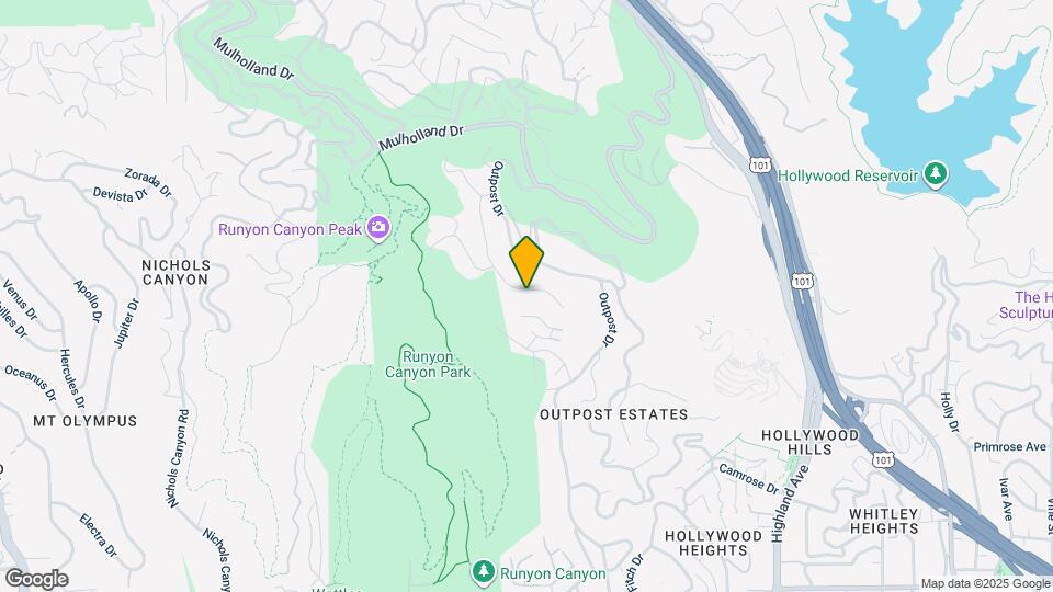 2505 Carman Crest Dr Map and Location Details