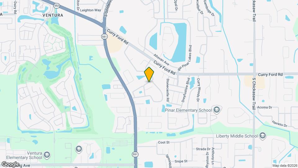 7831 Hidden Hollow Dr Map and Location Details