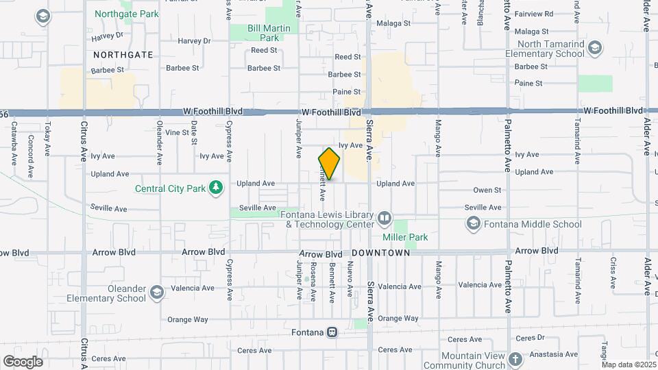 8305 Bennett Ave Mapa y Detalles de la Ubicación