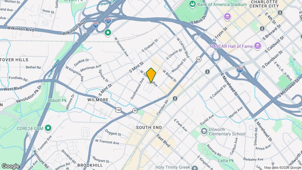 1519 S Church St Map and Location Details