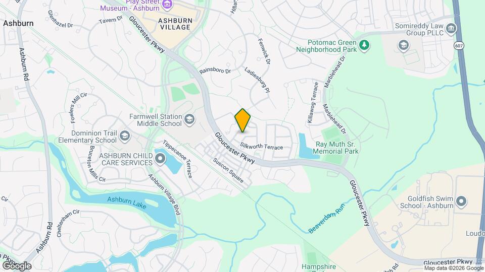 44286 Acushnet Terrace Map and Location Details