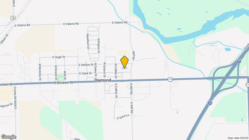 2520 E Clark St Map and Location Details