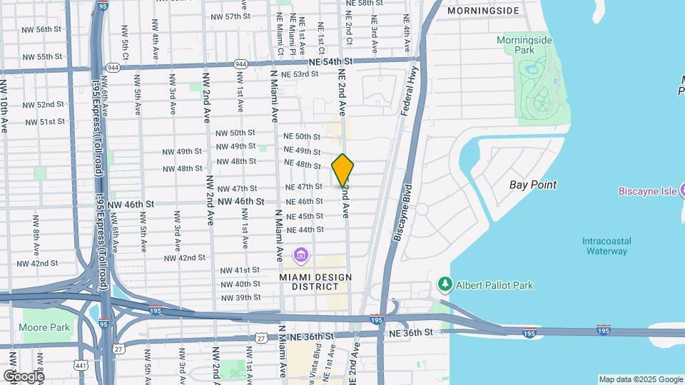 4670 NE 2nd Ave Map and Location Details