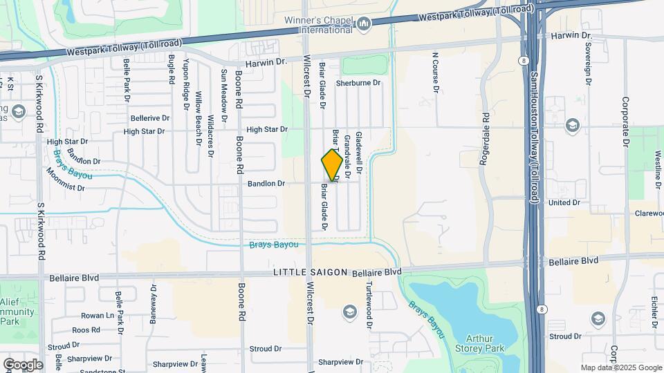 6502 Briar Terrace Dr Map and Location Details