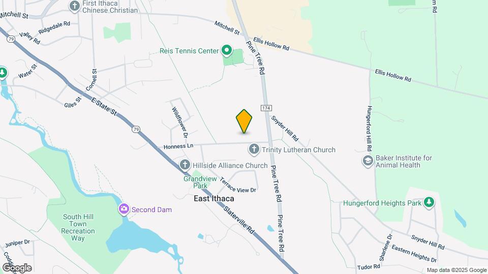 150 Honness Ln Map and Location Details