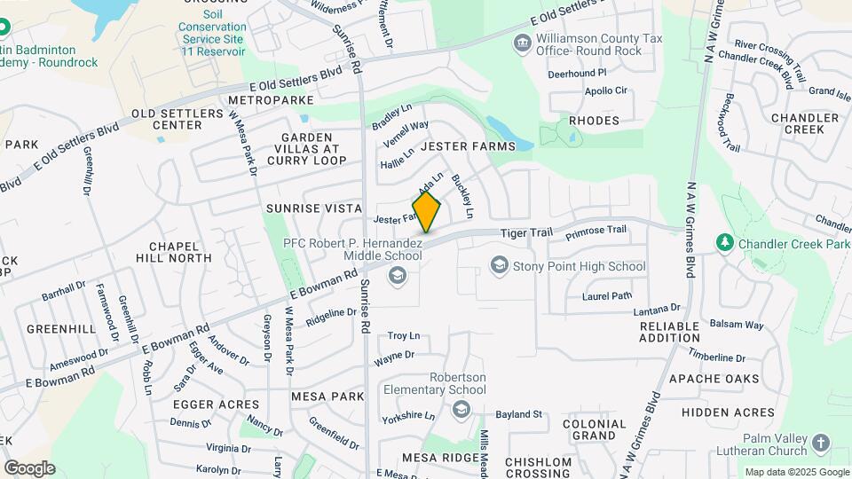 2016 Buckley Ln Map and Location Details