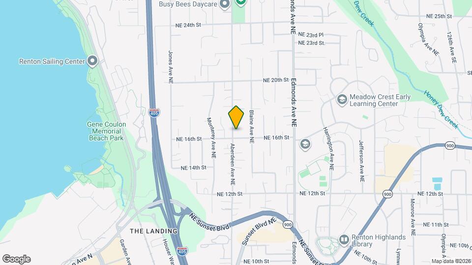 1610 Aberdeen Ave NE Map and Location Details