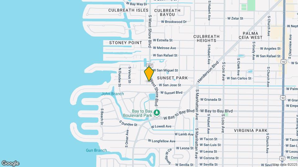 2306 S San Jose Cir Mapa y Detalles de la Ubicación