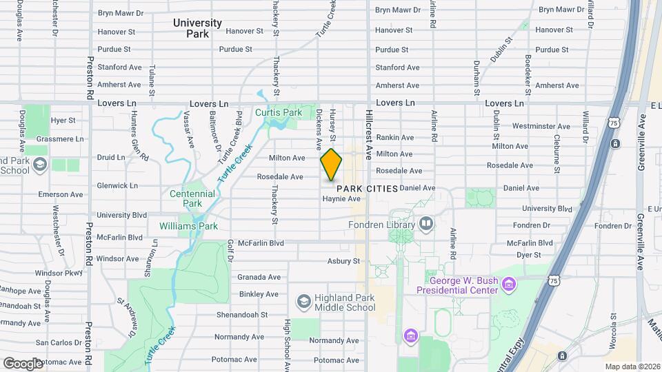 3448 Daniel Ave Map and Location Details