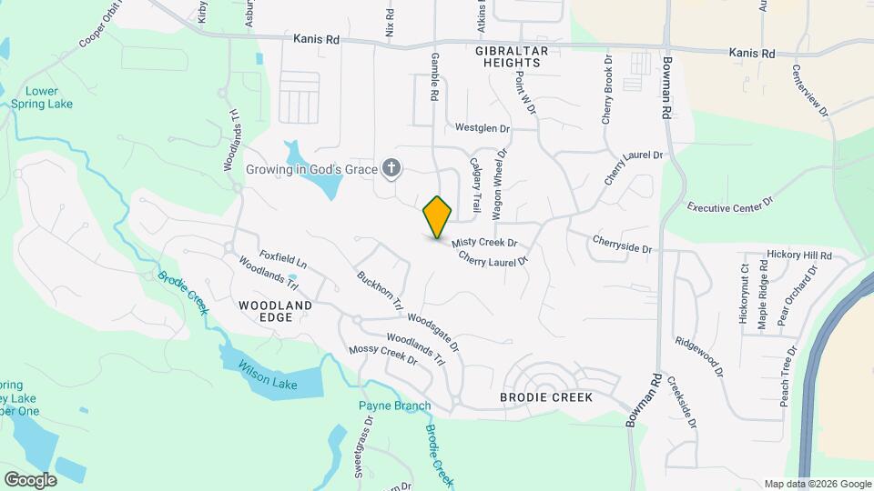 12915 Misty Creek Dr Map and Location Details