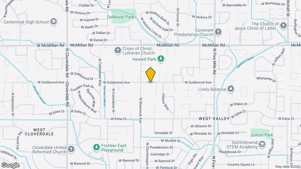 11301 W Goldenrod Ave Map and Location Details