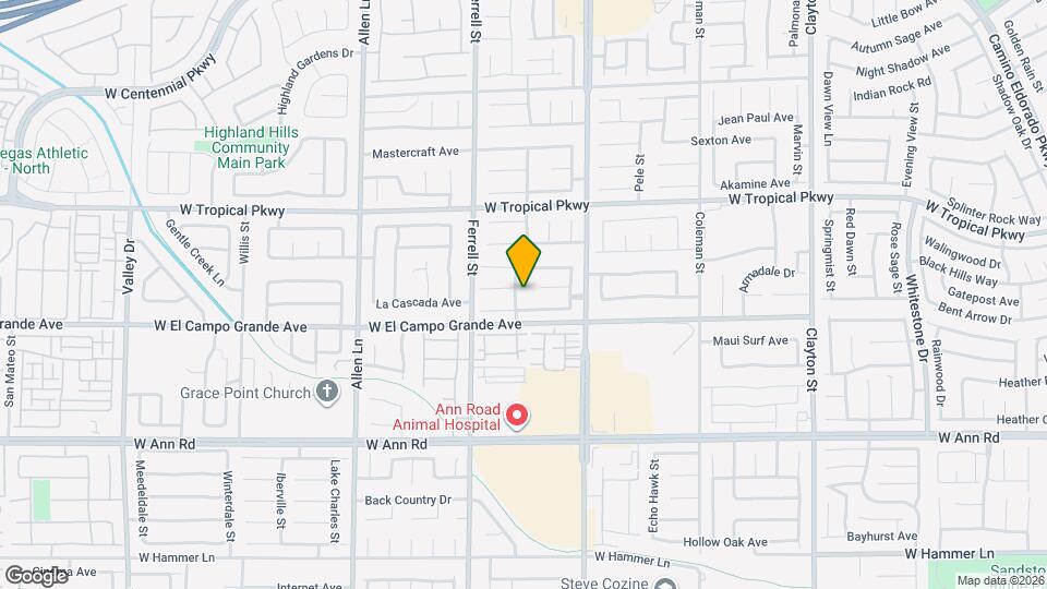 5824 Fern Gully Way, Unit 1 Mapa y Detalles de la Ubicación