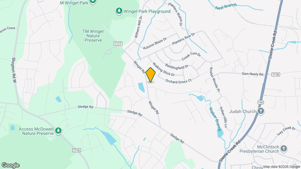 11509 Planters Estates Dr Map and Location Details