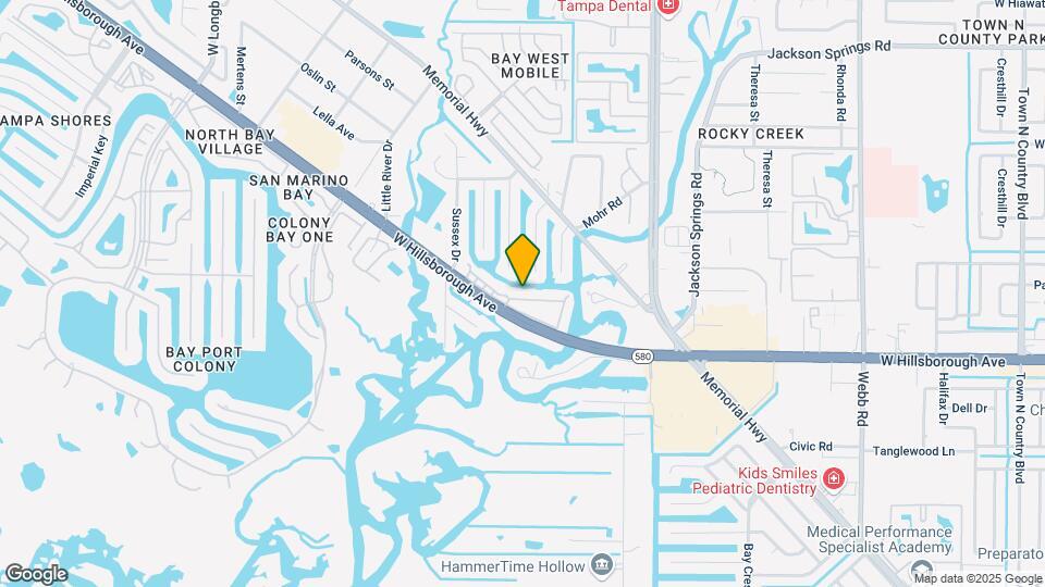 9133 Tudor Dr Map and Location Details