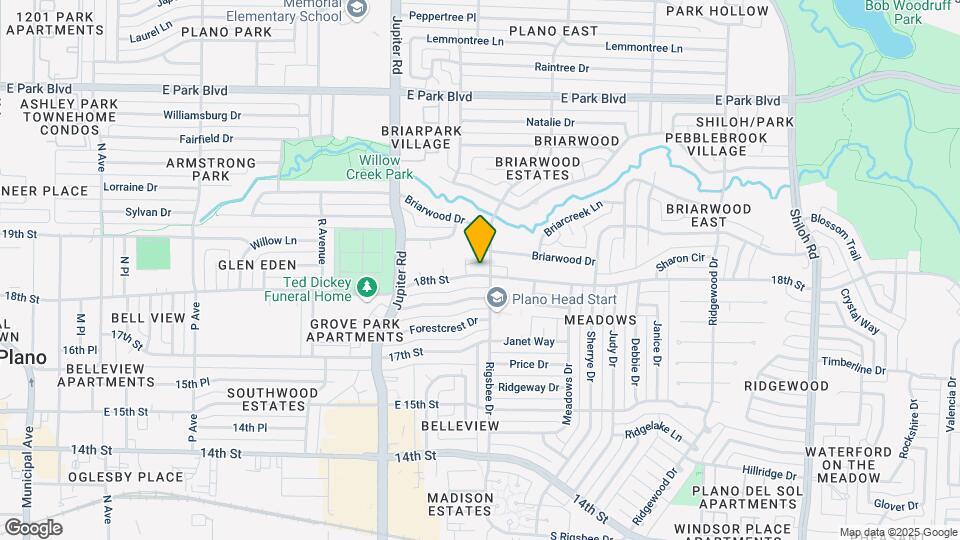 2607 18th St Map and Location Details