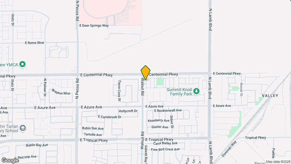 6321 Desert Leaf St Map and Location Details