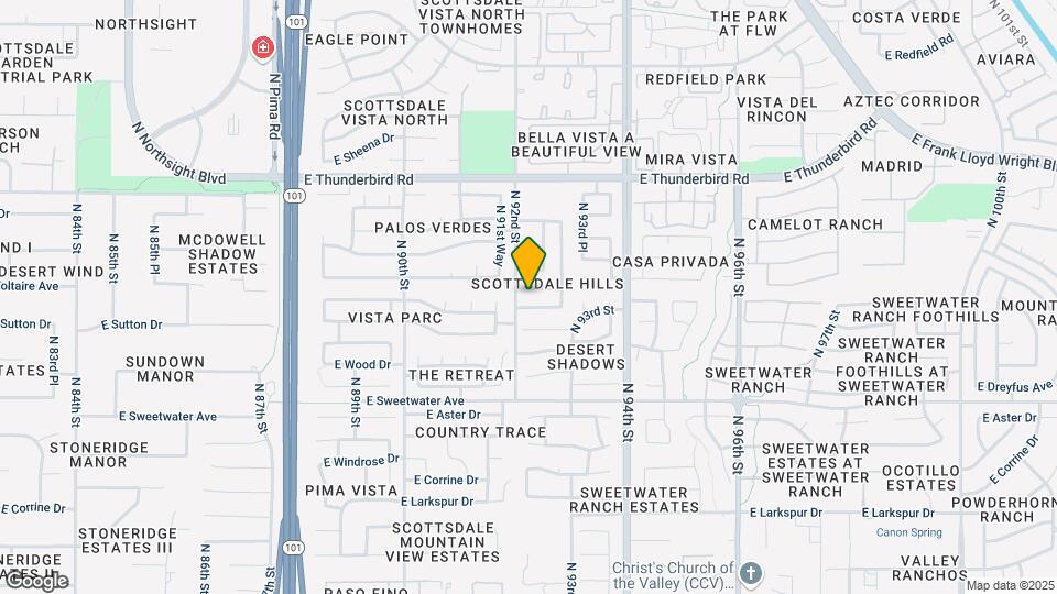 9257 E Sutton Dr Map and Location Details