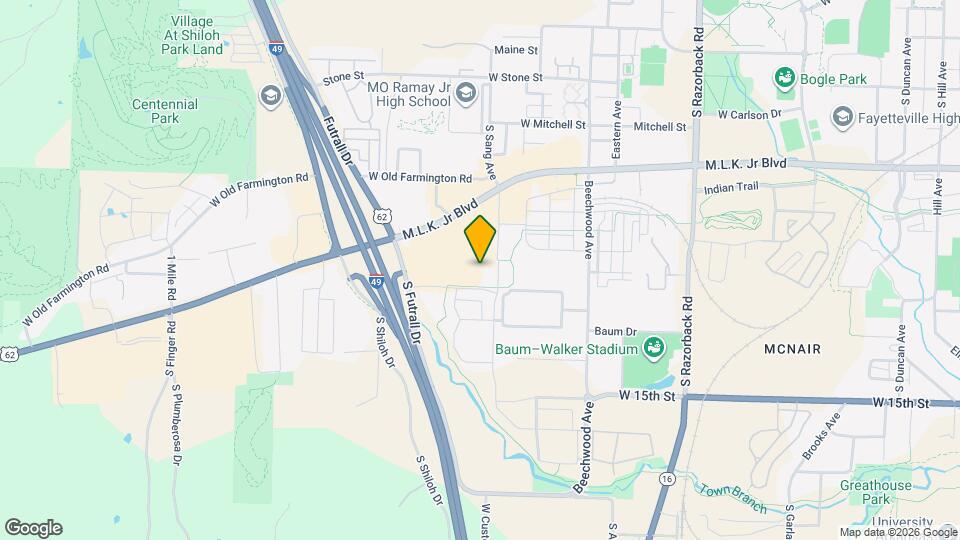 2107 Parnell Dr Map and Location Details