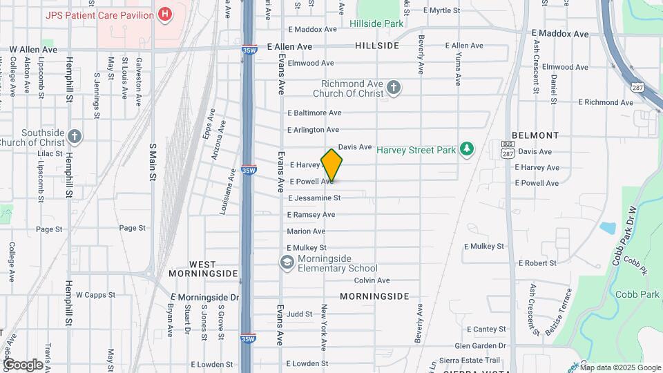 1004 E Powell Ave Map and Location Details