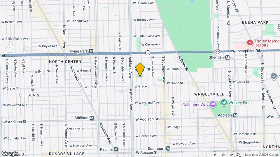 3826 N Greenview Ave, Unit J09P Map and Location Details