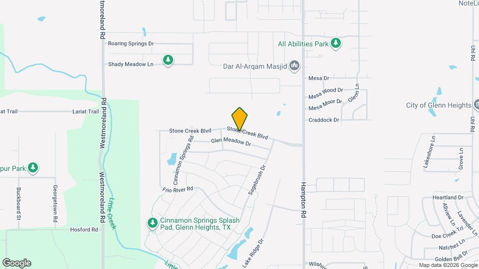 300 Stone Creek Blvd Mapa y Detalles de la Ubicación