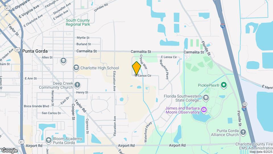 7249 W Lenox Cir Mapa y Detalles de la Ubicación