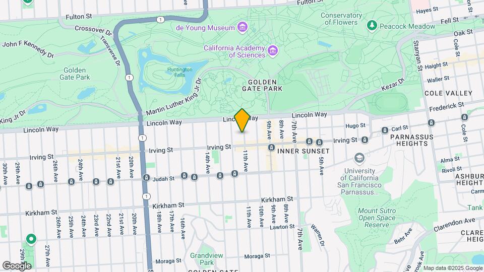 1267 11th Ave Map and Location Details