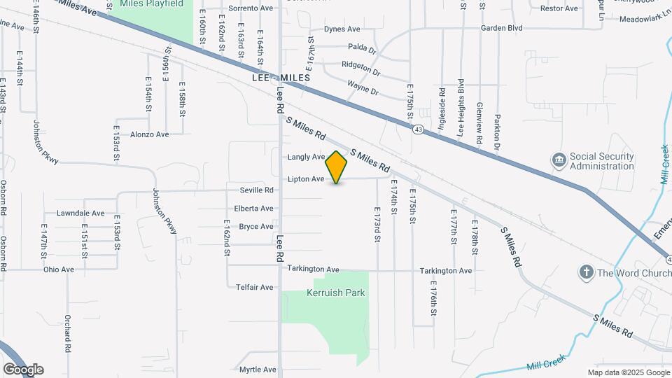 16910 Lipton Ave Map and Location Details