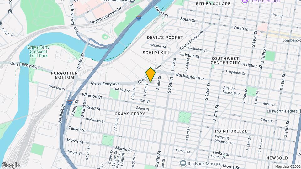 2635 Federal St, Unit 1 Map and Location Details