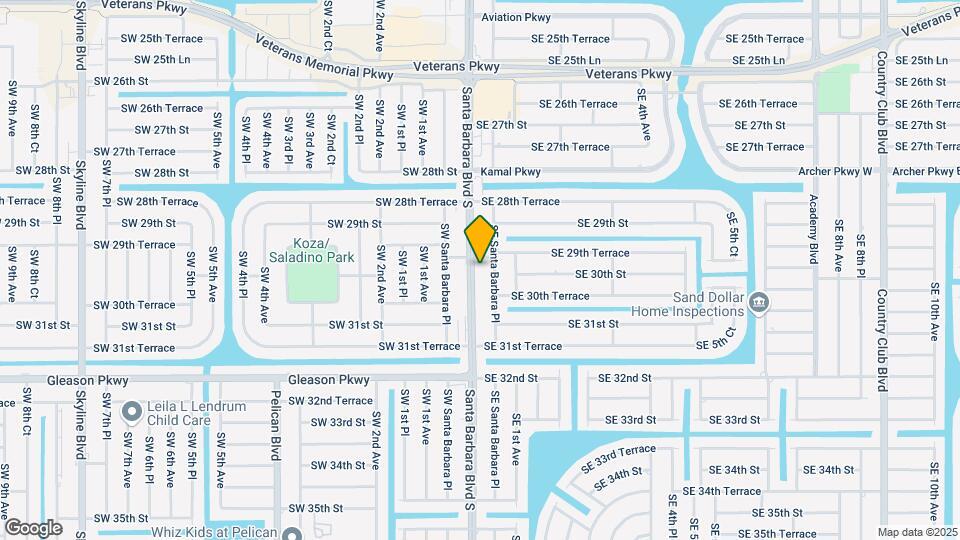 2933 Santa Barbra Blvd Map and Location Details