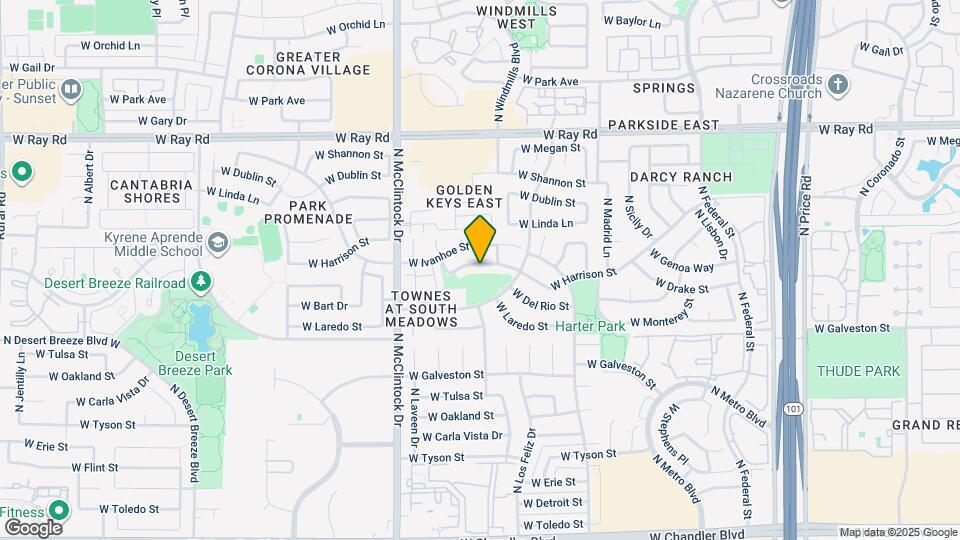 3827 W Harrison St Map and Location Details