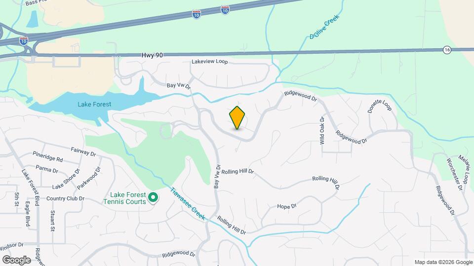 662 Ridgewood Dr Map and Location Details