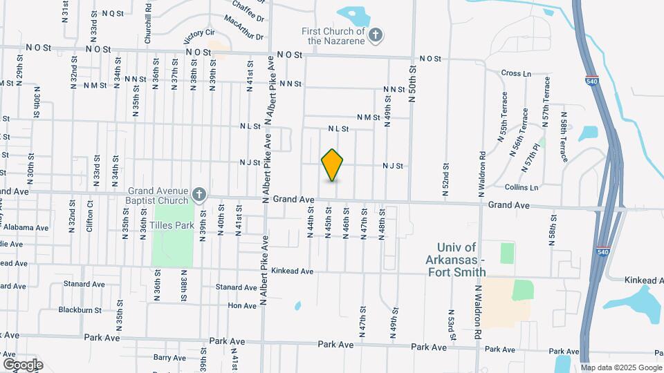 1017 N 46th St Map and Location Details