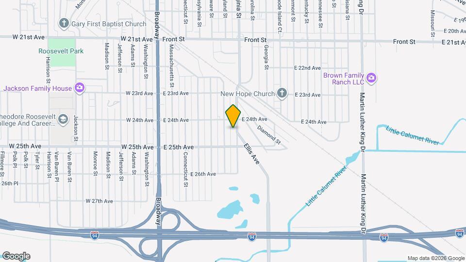 2440 Virginia St, Unit 1 Map and Location Details