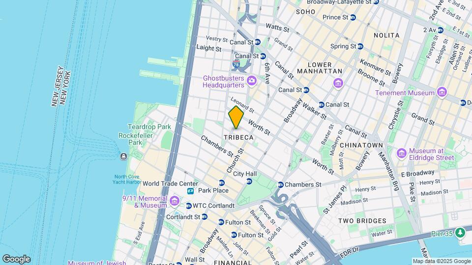 147 Duane St Mapa y Detalles de la Ubicación