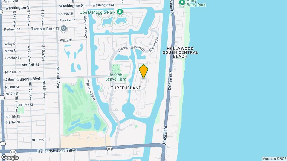 808 NE 27th Ave Map and Location Details