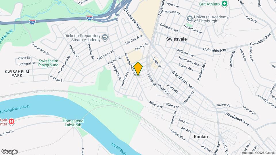 7429 Park Ave Map and Location Details