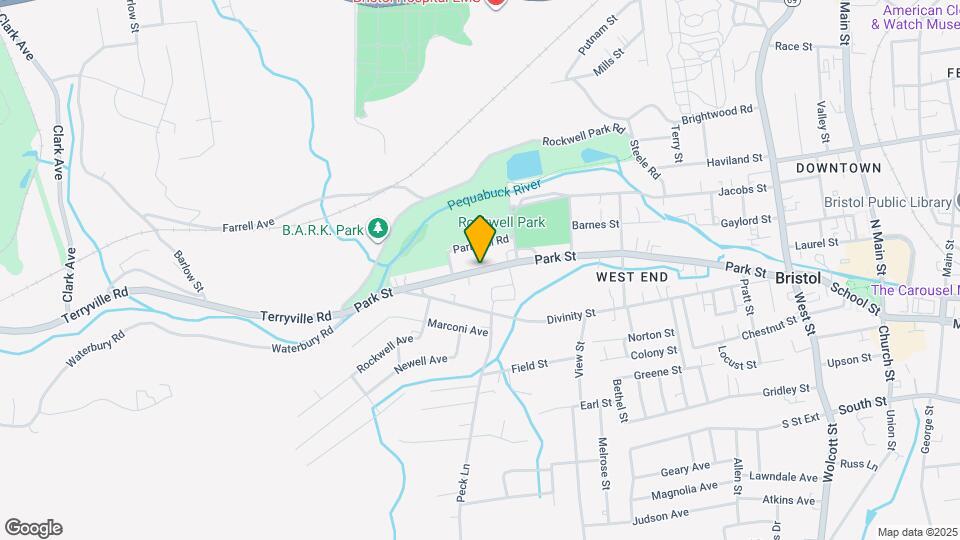 353 Park St, Unit 3 3rd Floor Map and Location Details