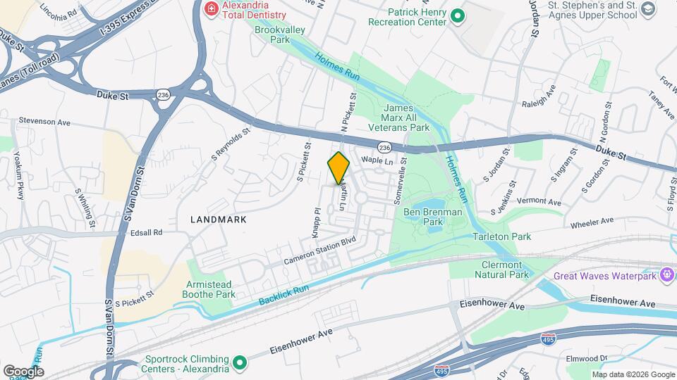 5117 Donovan Dr Mapa y Detalles de la Ubicación