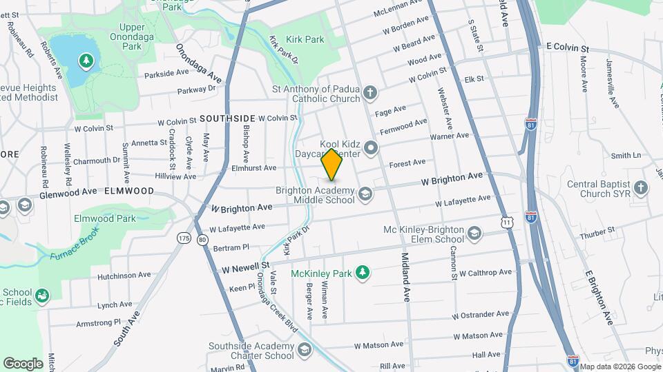 322 Hatch St Mapa y Detalles de la Ubicación