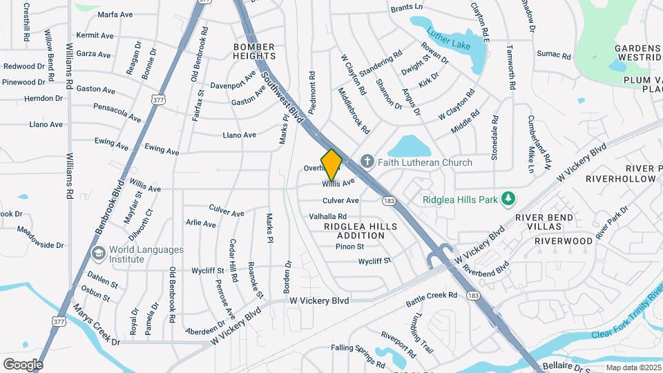7029 Willis Ave Map and Location Details