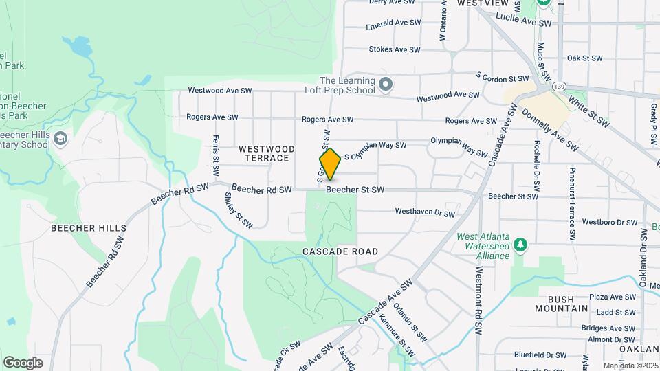 1801 Beecher St SW Map and Location Details