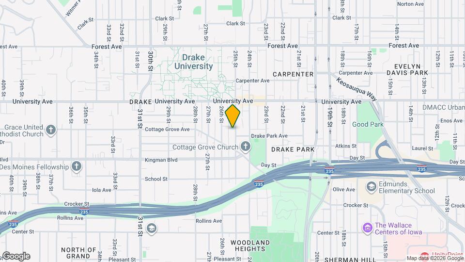 1108 25th St Mapa y Detalles de la Ubicación