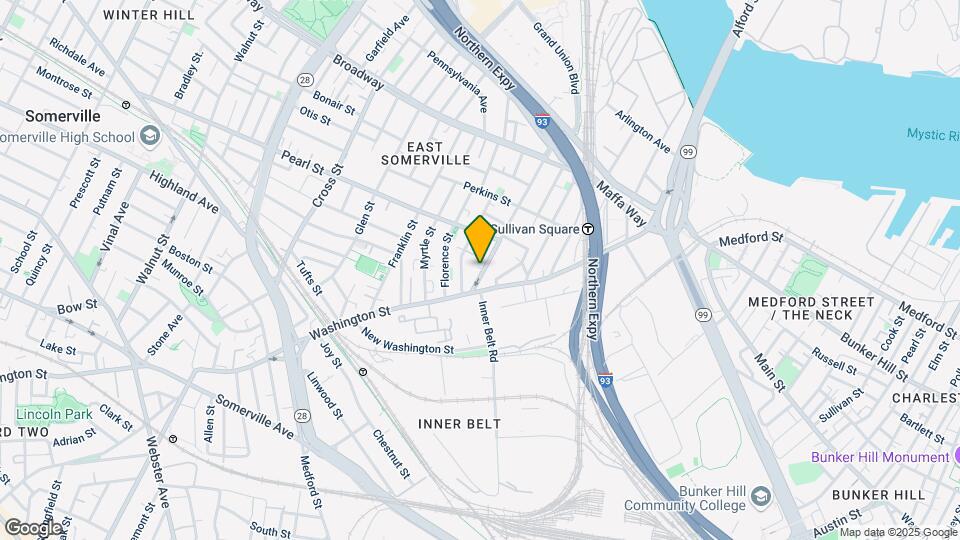 81 Mt Vernon St, Unit 2 Map and Location Details
