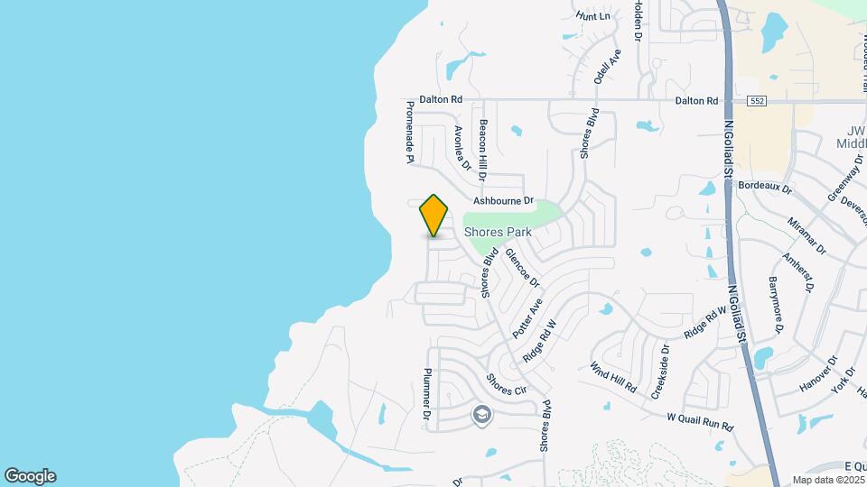 1415 Southern Pines Dr Map and Location Details