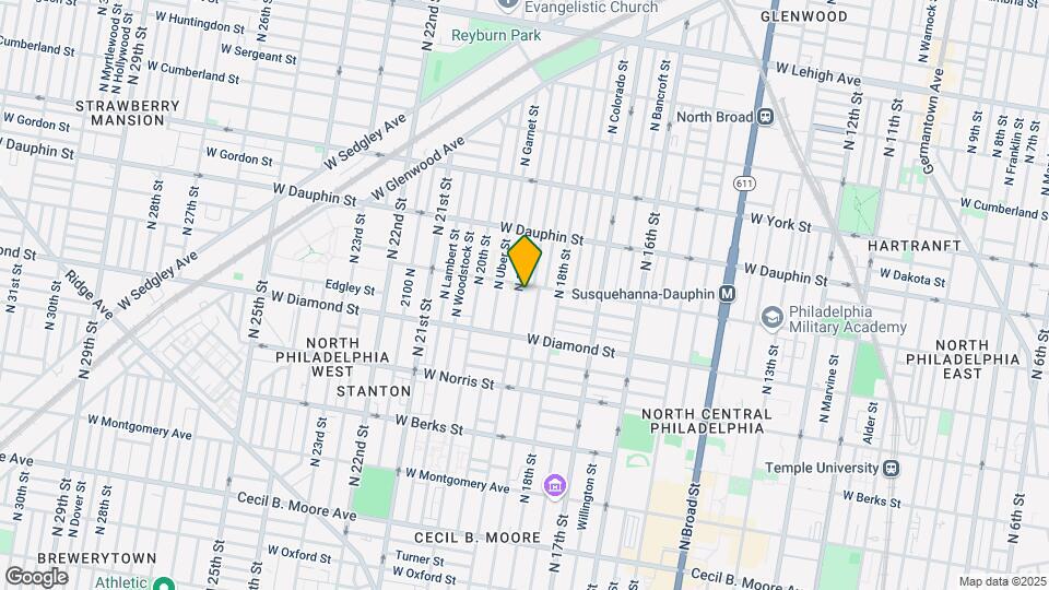 2153 N 19th St, Unit F243 Map and Location Details