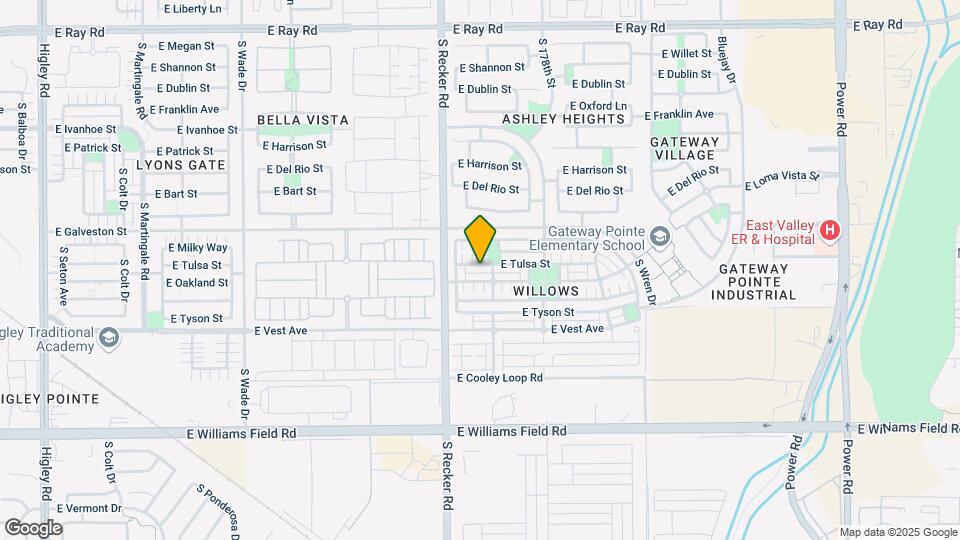 4063 E Tulsa St Map and Location Details