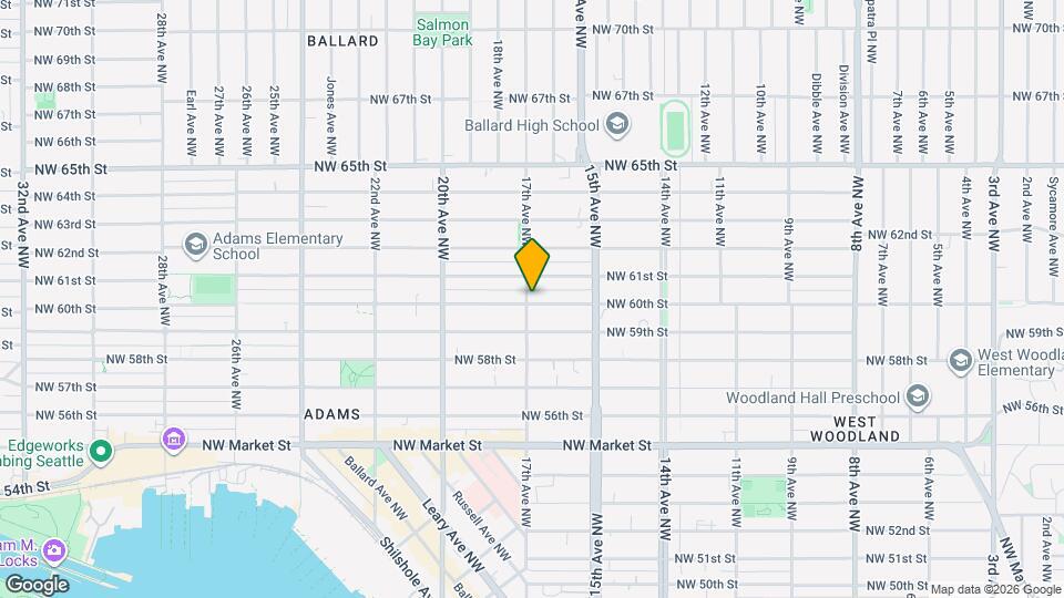 1562 NW 60th St Mapa y Detalles de la Ubicación